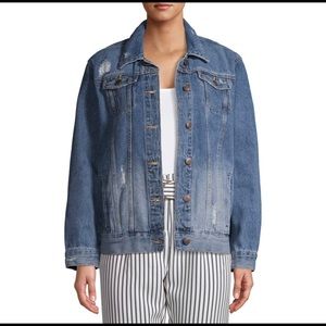 Time & Tru trucker denim jacket